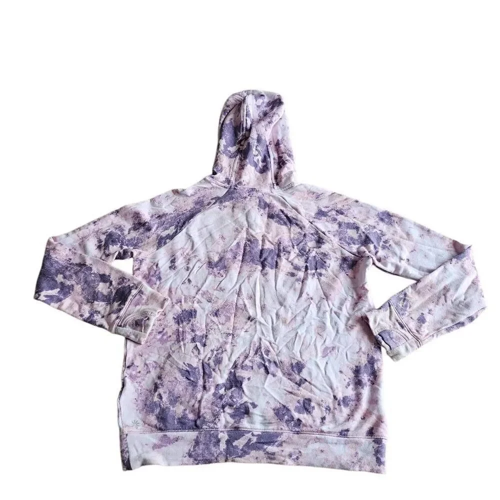 Athleta girl girls Sz XL-14 cloud tie dye in your Element hoodie